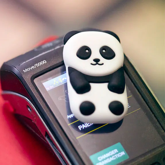 Coque de porte-monnaie de paiement sans contact en Panda de Money Walkie